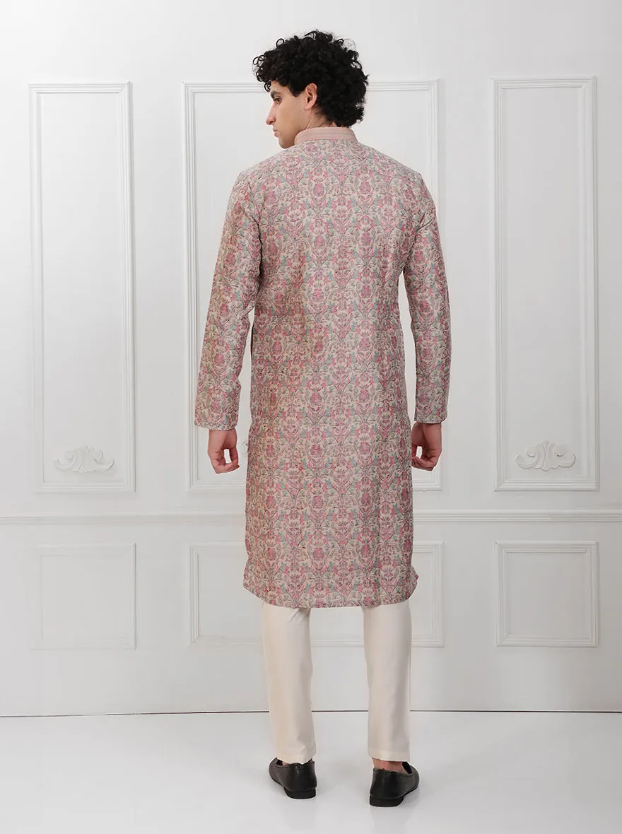 Pink & Purple Kurta Pajama | TULA