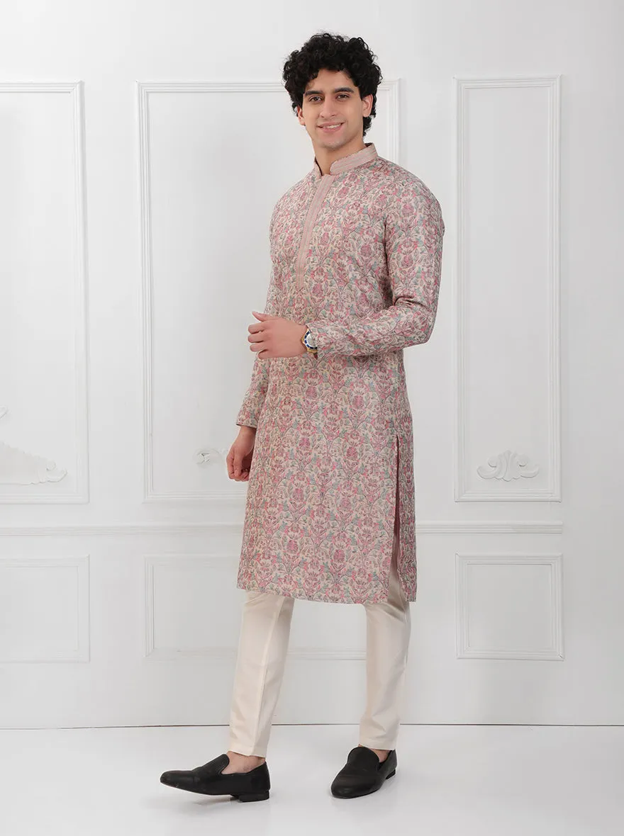 Pink & Purple Kurta Pajama | TULA