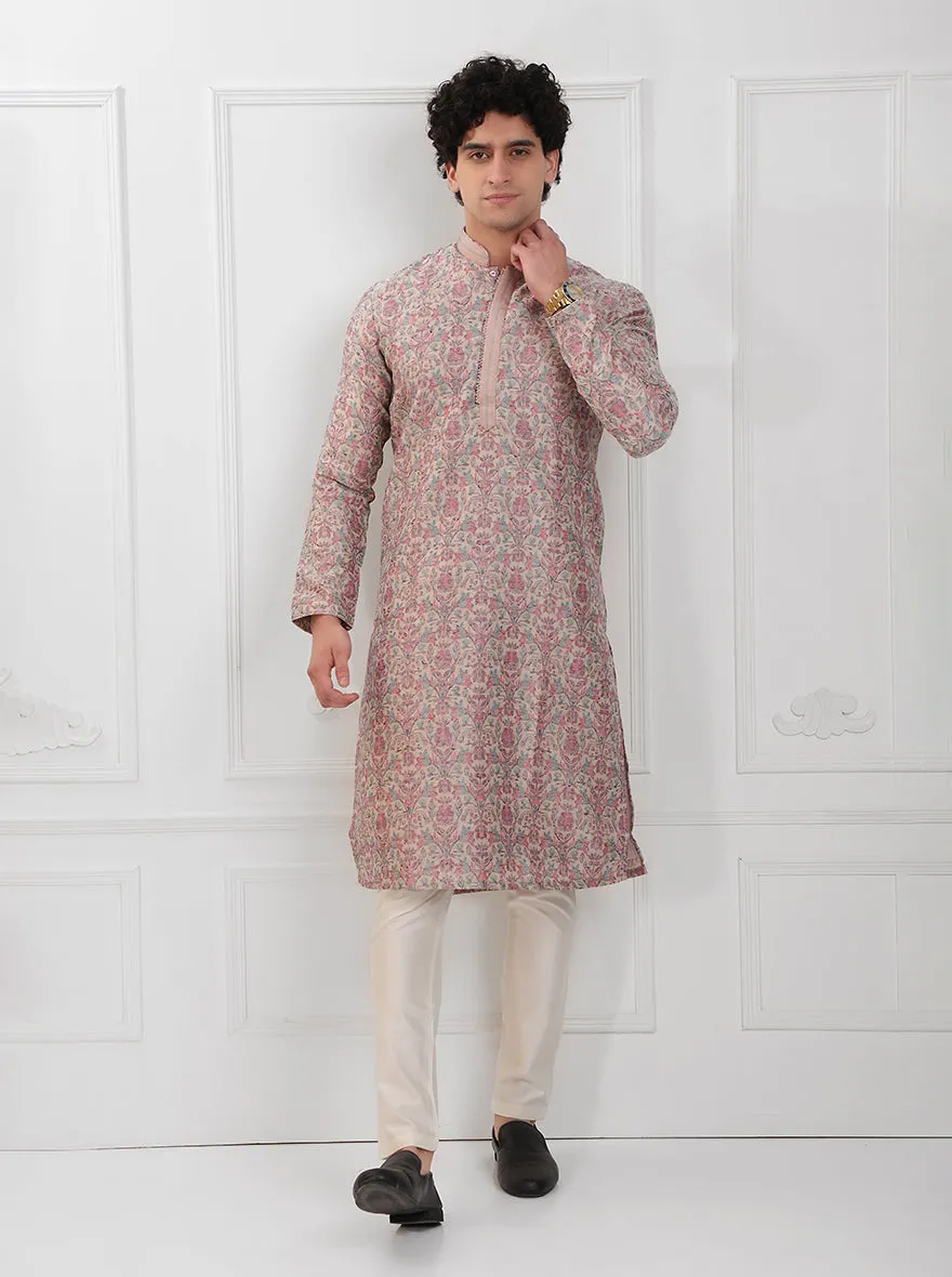 Pink & Purple Kurta Pajama | TULA