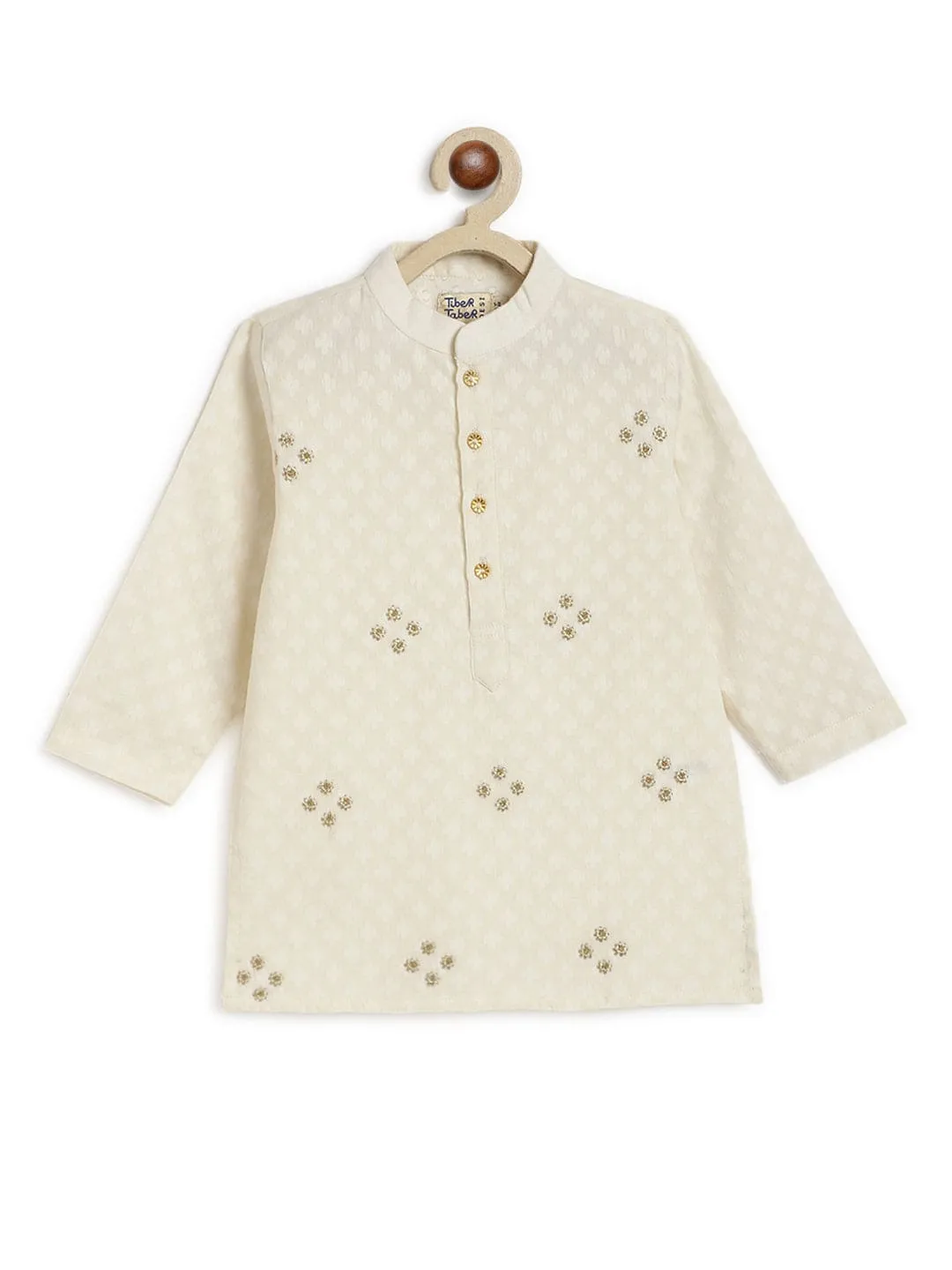 Pre-Order:  Boys Classic Zari Kurta Pyjama Set