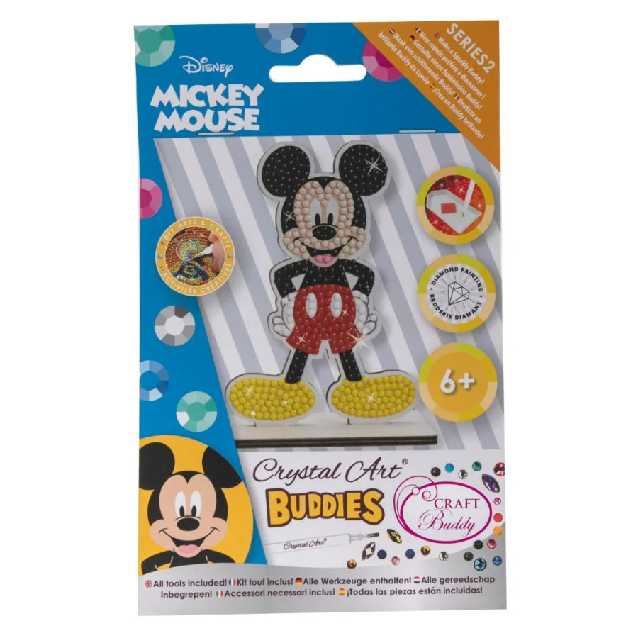 "Mickey Mouse" Crystal Art Buddies Disney Series 2