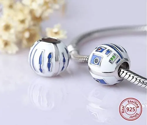 R2-D2 Robot Bead Charm