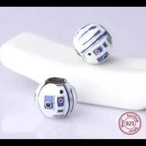 R2-D2 Robot Bead Charm