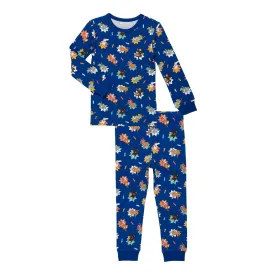 su-paw star modal magnetic no drama pajama long sleeve set