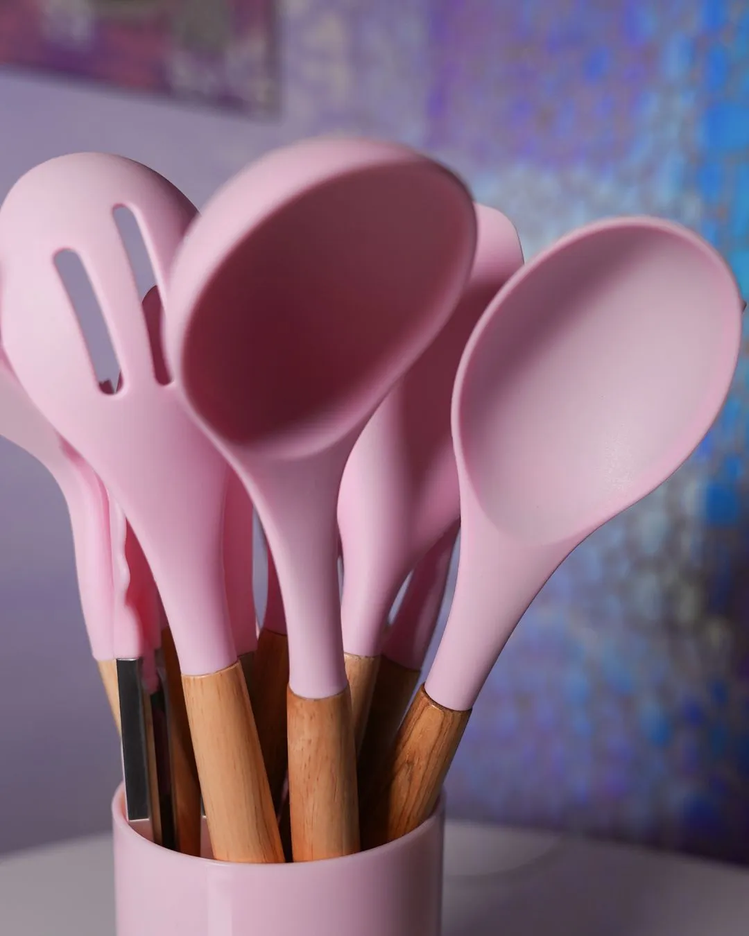 Trixie Pink Kitchen Utensils