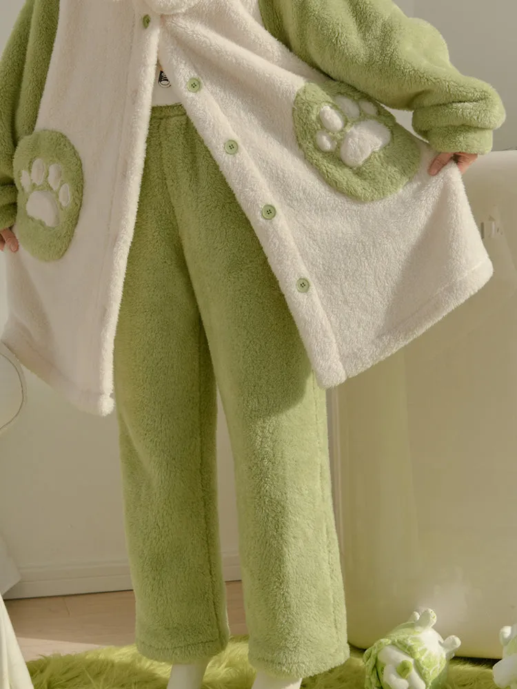 Veggie Fairy Cozy Dreamy Winter Fleece Pajama Sets