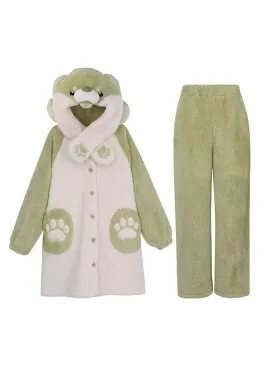 Veggie Fairy Cozy Dreamy Winter Fleece Pajama Sets