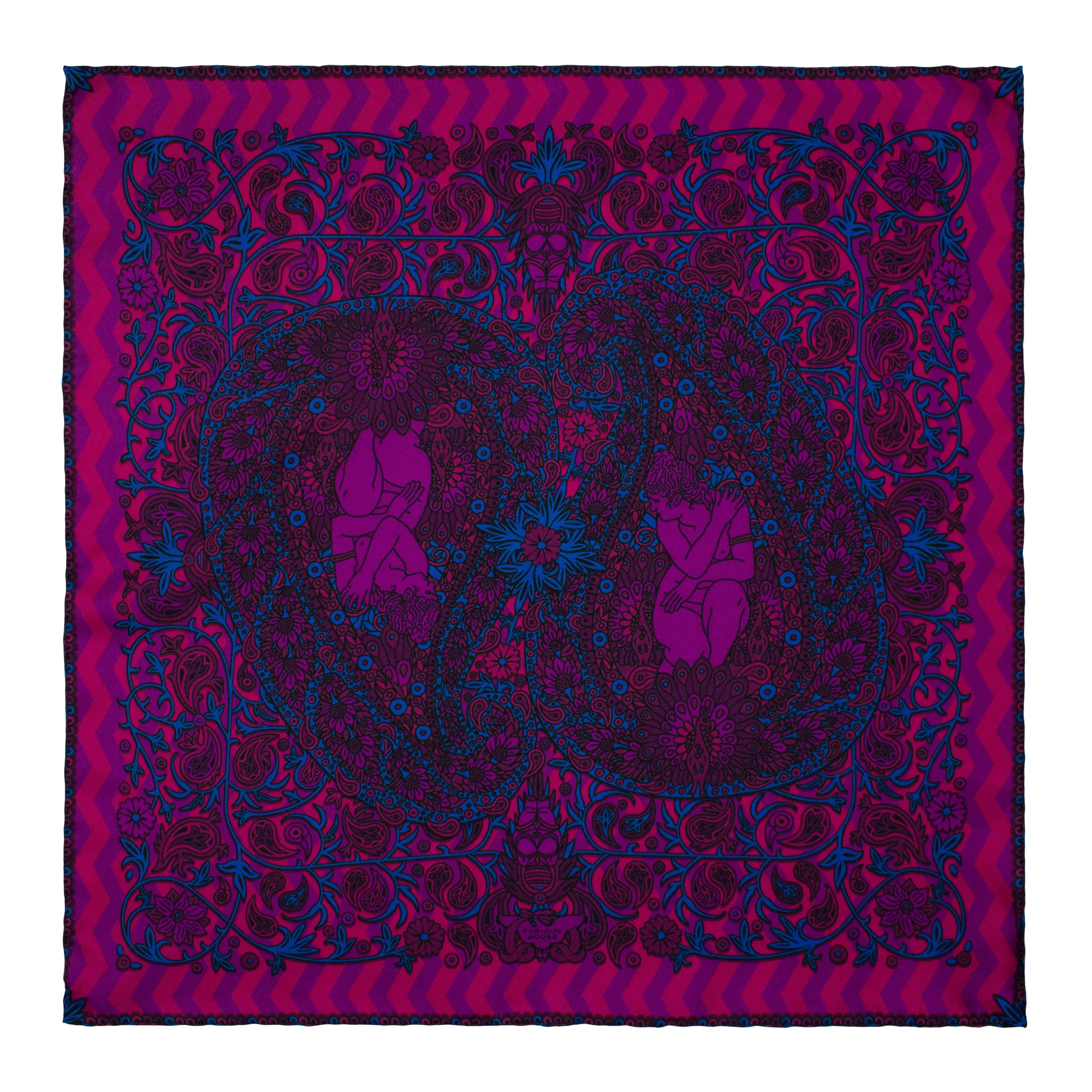 Venus Pergamon, Paisley Gods Silk Scarf