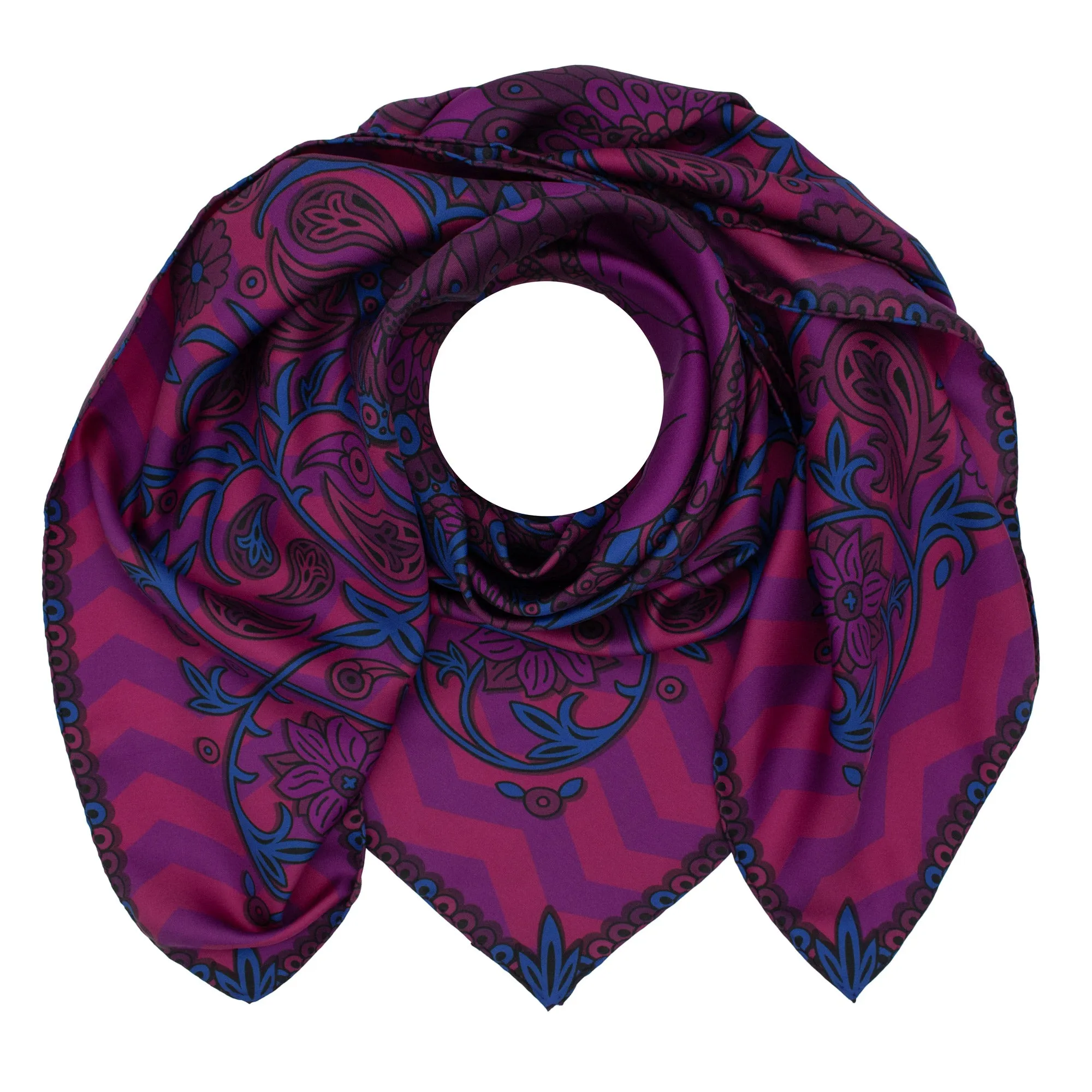 Venus Pergamon, Paisley Gods Silk Scarf