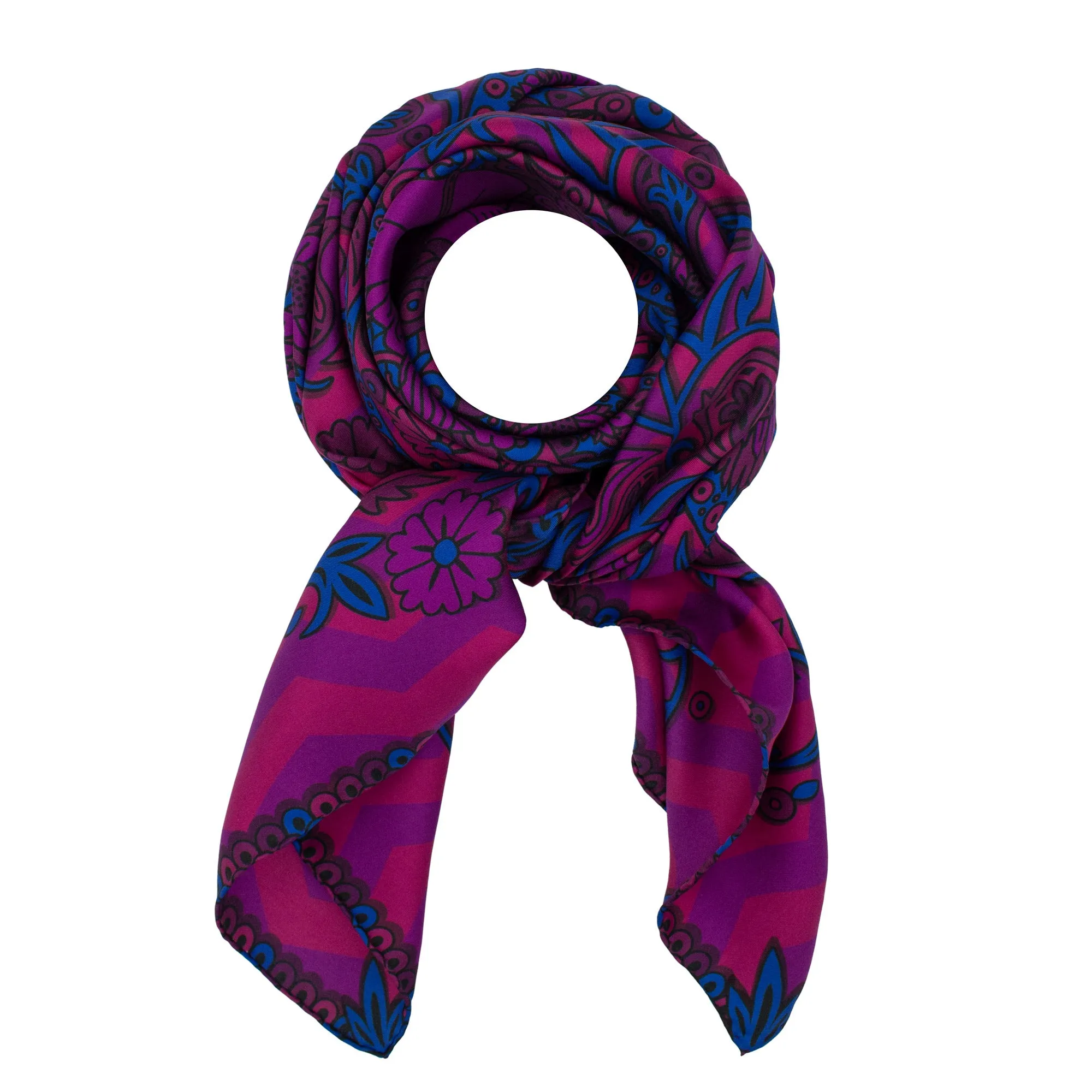 Venus Pergamon, Paisley Gods Silk Scarf