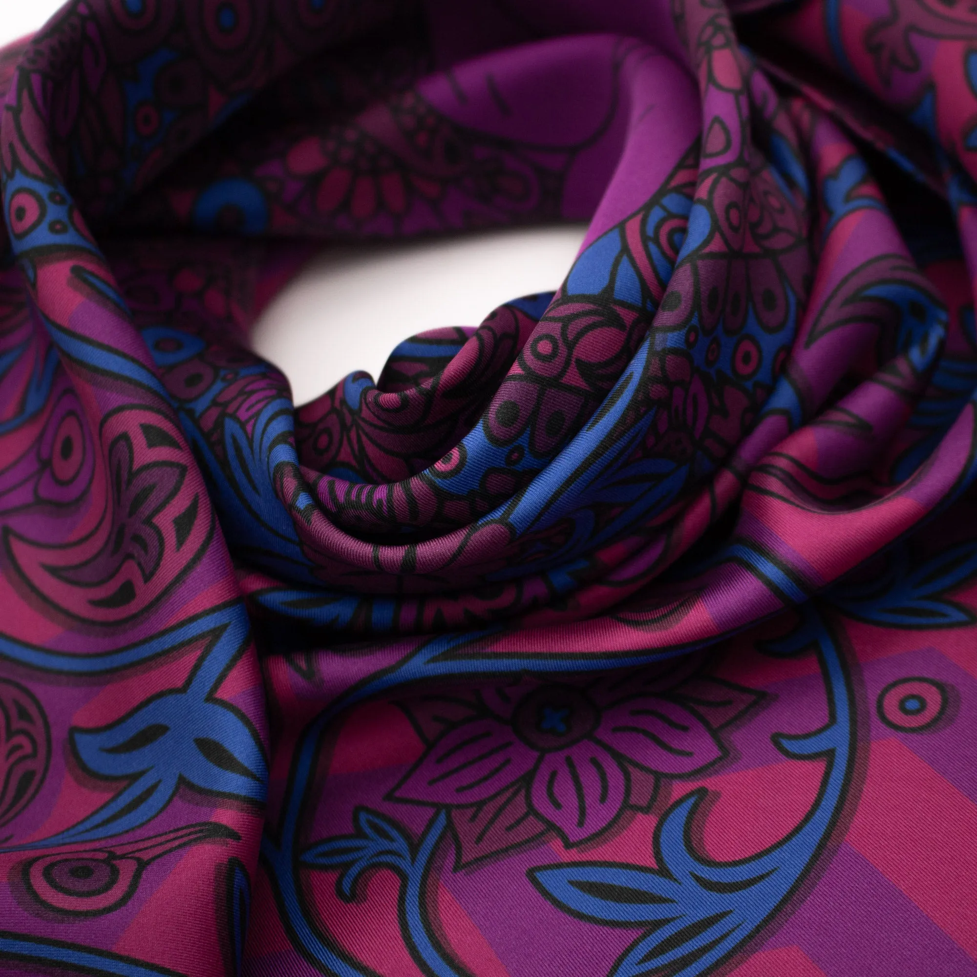 Venus Pergamon, Paisley Gods Silk Scarf