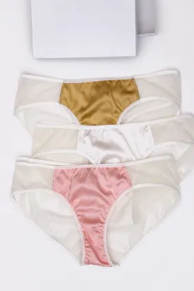 White - 3 knickers gift set