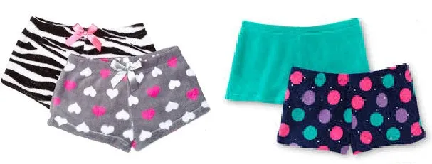 Wholesale FLEECE Pajama Short Bottoms - 12