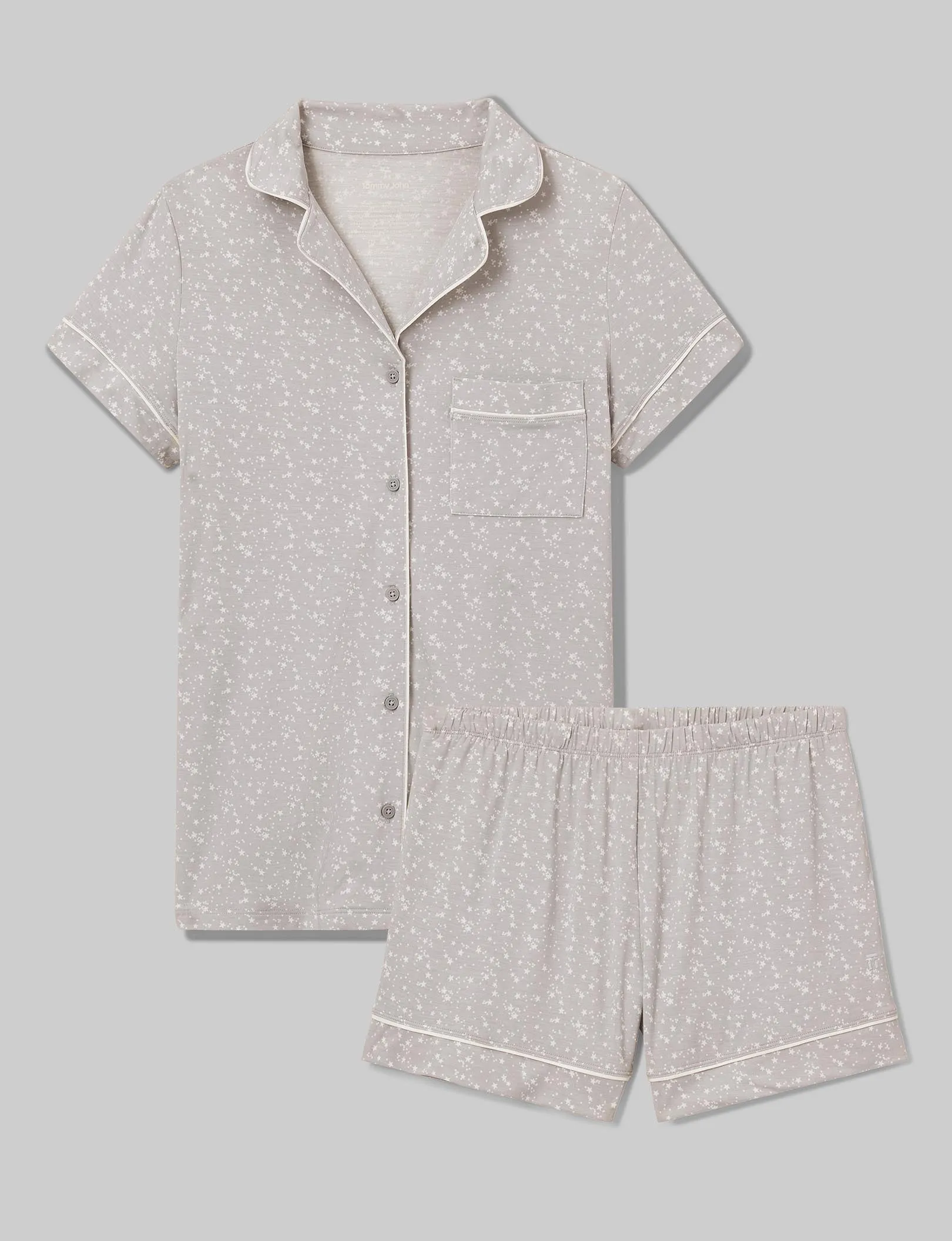 Women's Downtime Pajama Top & Short Set