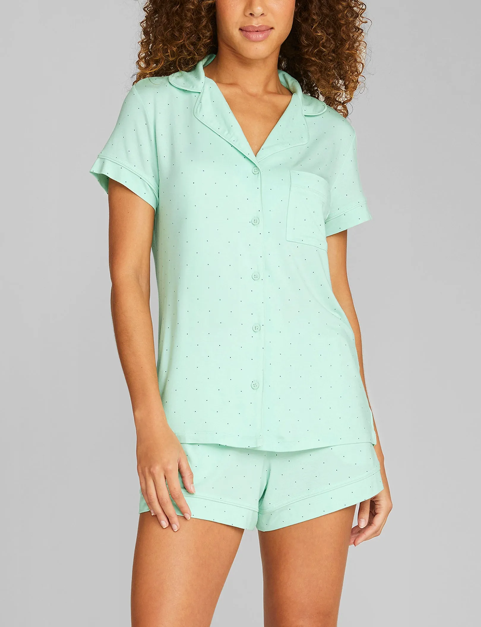 Women's Downtime Pajama Top & Short Set