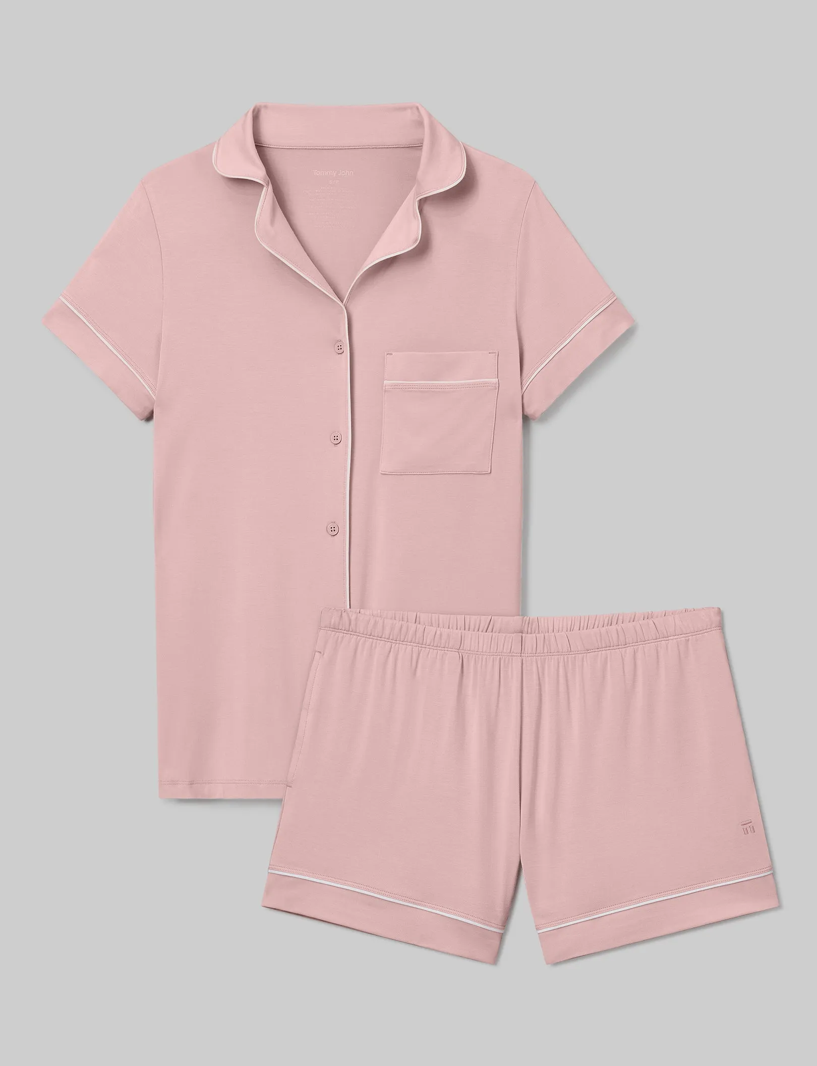 Women's Downtime Pajama Top & Short Set